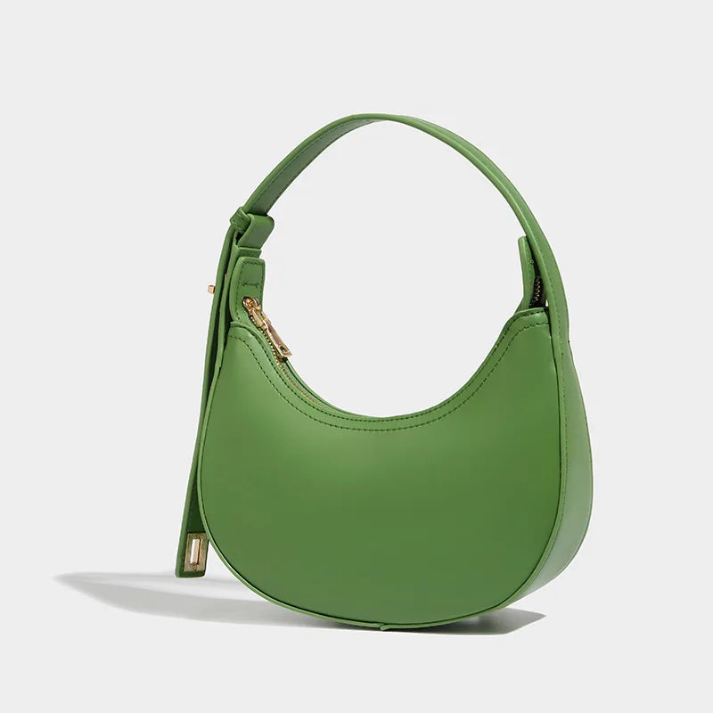 5 Colors New Arrivals Women Bag Handbag For Women Half Moon Bag